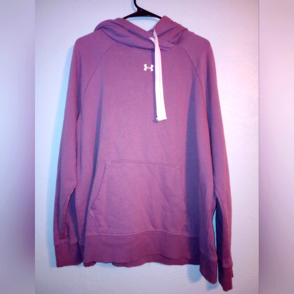Women's Loose Fit XXL Purple Under Armour Hoodie